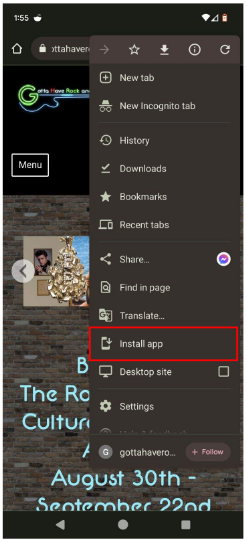 share button